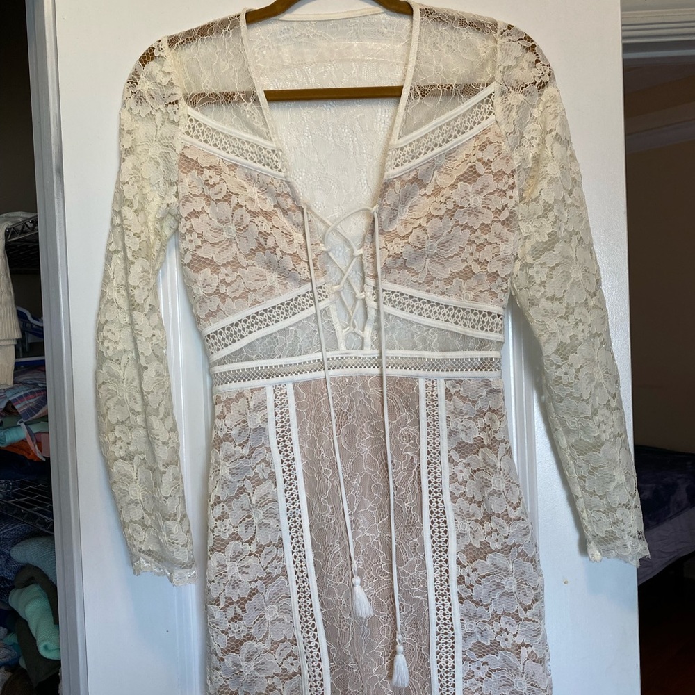 Express Lace Dress, Size 0